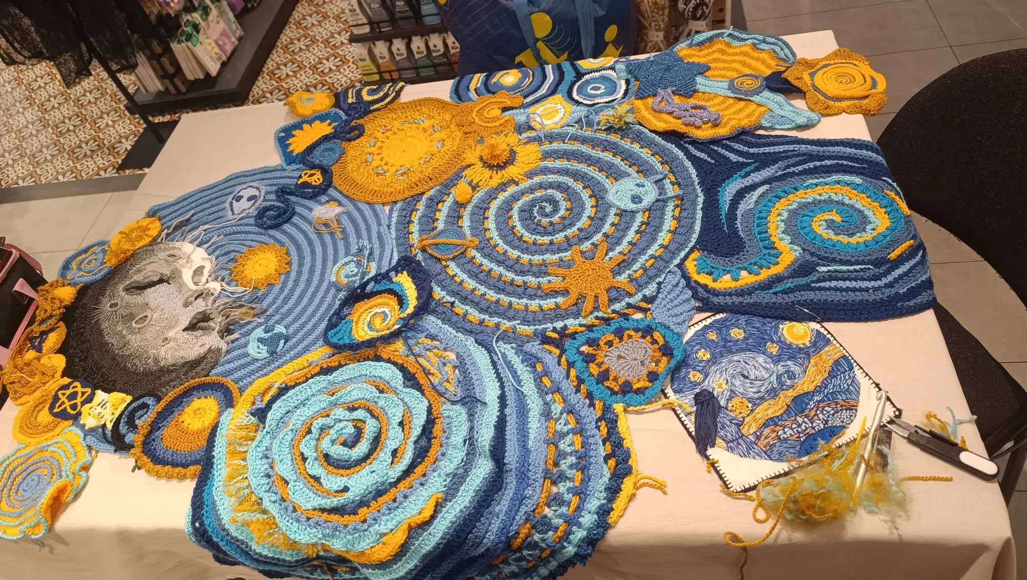 Detalle del tejido